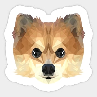 Poly Dog Sticker